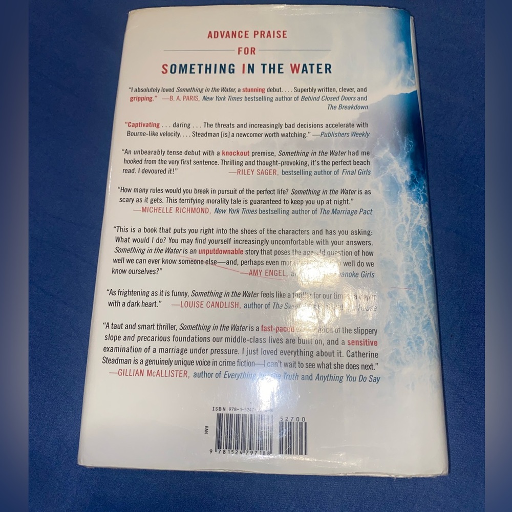 Something In The Water By Catherine Steadman - Picture 3 of 3